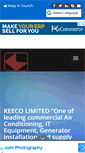 Mobile Screenshot of keecolimited.com
